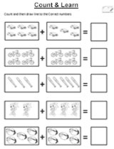 Count & Learn Worksheet